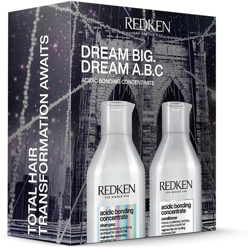 Redken Acidic Bonding Concentrate Haircare Duo Set | for Damaged Hair Repair | Bond Repair | for All Hair Types image number 1