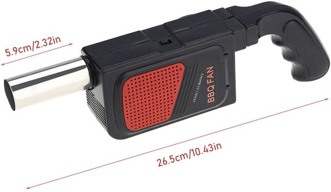 Portable Handheld Electric BBQ Fan Air Blower for Cooking Tool Outdoor Camping Picnic Barbecue image number 6