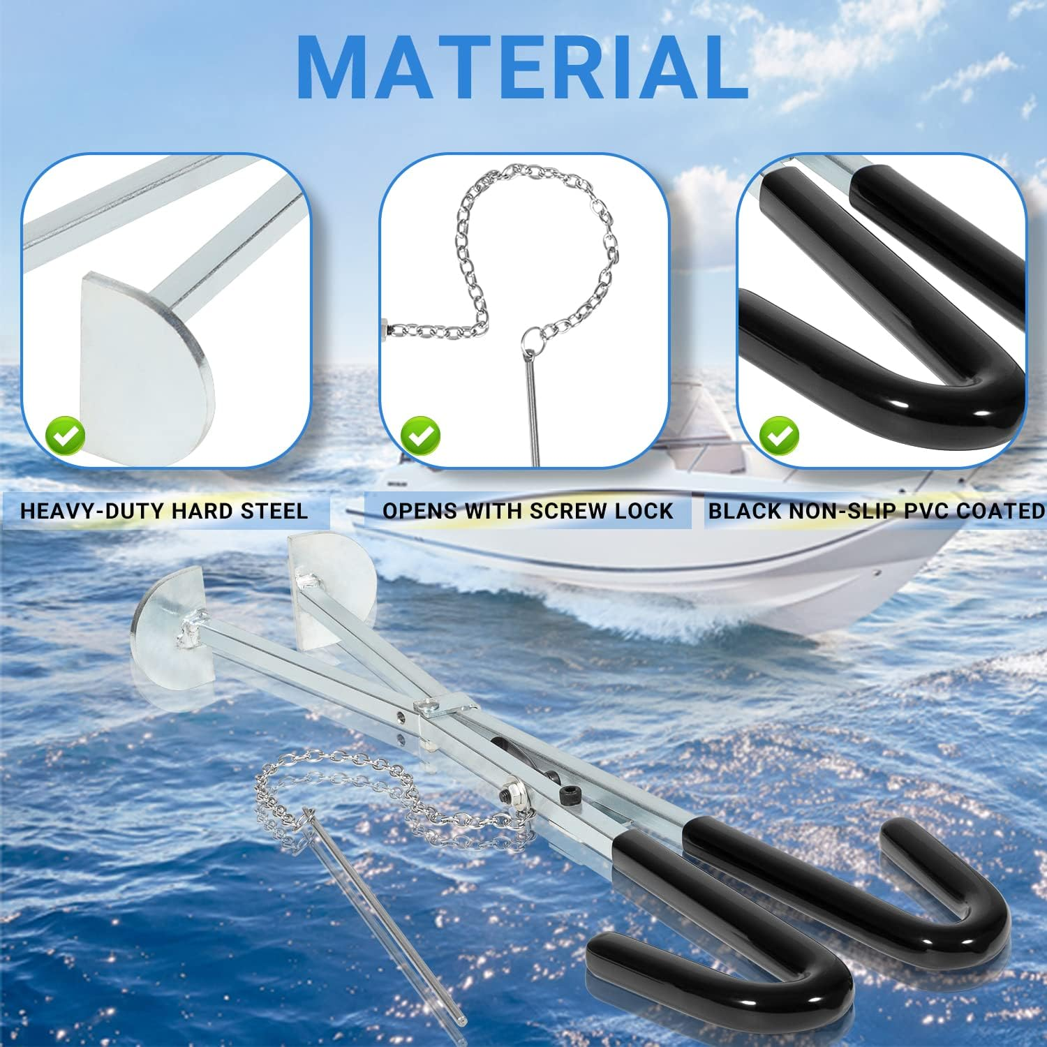 Exhaust Bellows Expander Tool Fits Mercruiser Sterndrive Exhaust Bellows Replace 91-45497A1 91-8M0096108 Sierra 18-9847 GLM 90360 image number 5