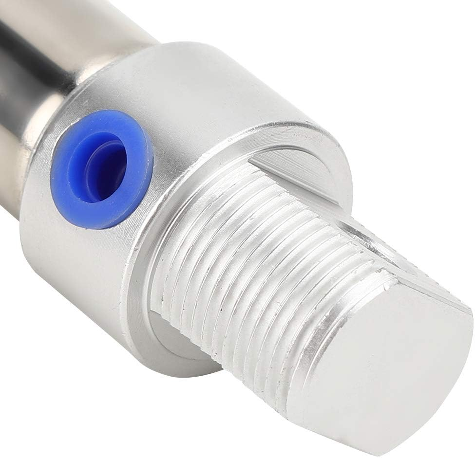 Double Action Stainless Steel Pneumatic Air Cylinder Double Rod Pneumatic Air Cylinder Aluminum Alloy Components MA20 (MA20*75)