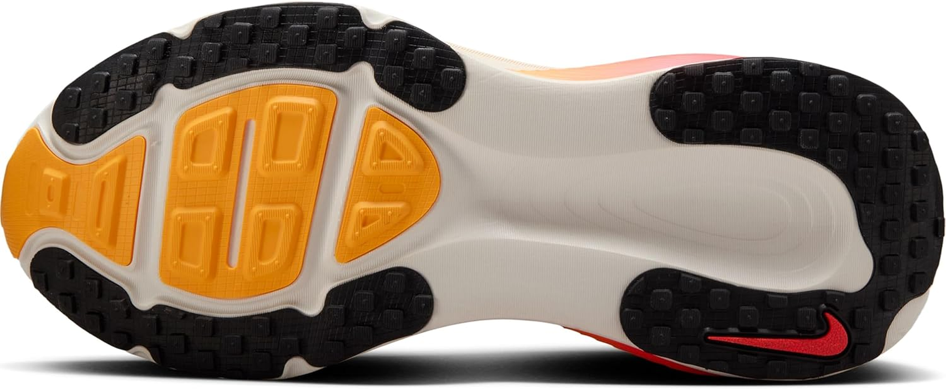 Nike Women'S Vomero 18 Road Running Shoes, Sail Black Bright Crimson Laser Orange, 39 EU image number 6