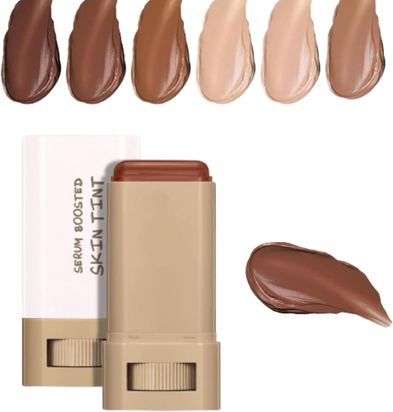 Skween Serum Boosted Hydration Beauty Balm, Splendor Skin Tint, Skween Skin Tint Stick, Foundation Face Stick for Women Hydrates (06#)