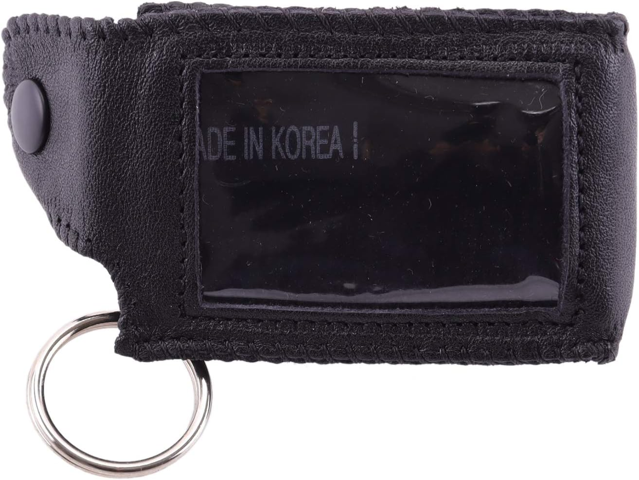 Universal Leather Case Cover with Side for Car Truck Auto Remote Smart Key Fob image number 4