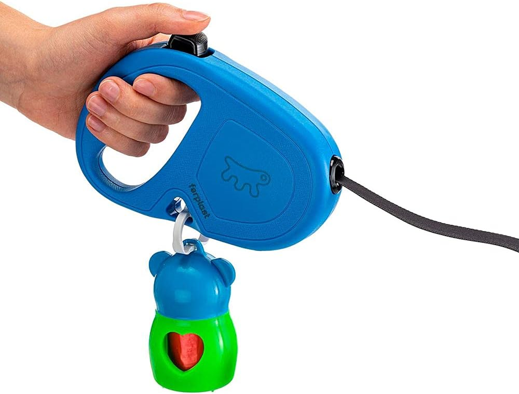 Ferplast Flippy One Tape Dog Leash, Blue, Medium image number 1