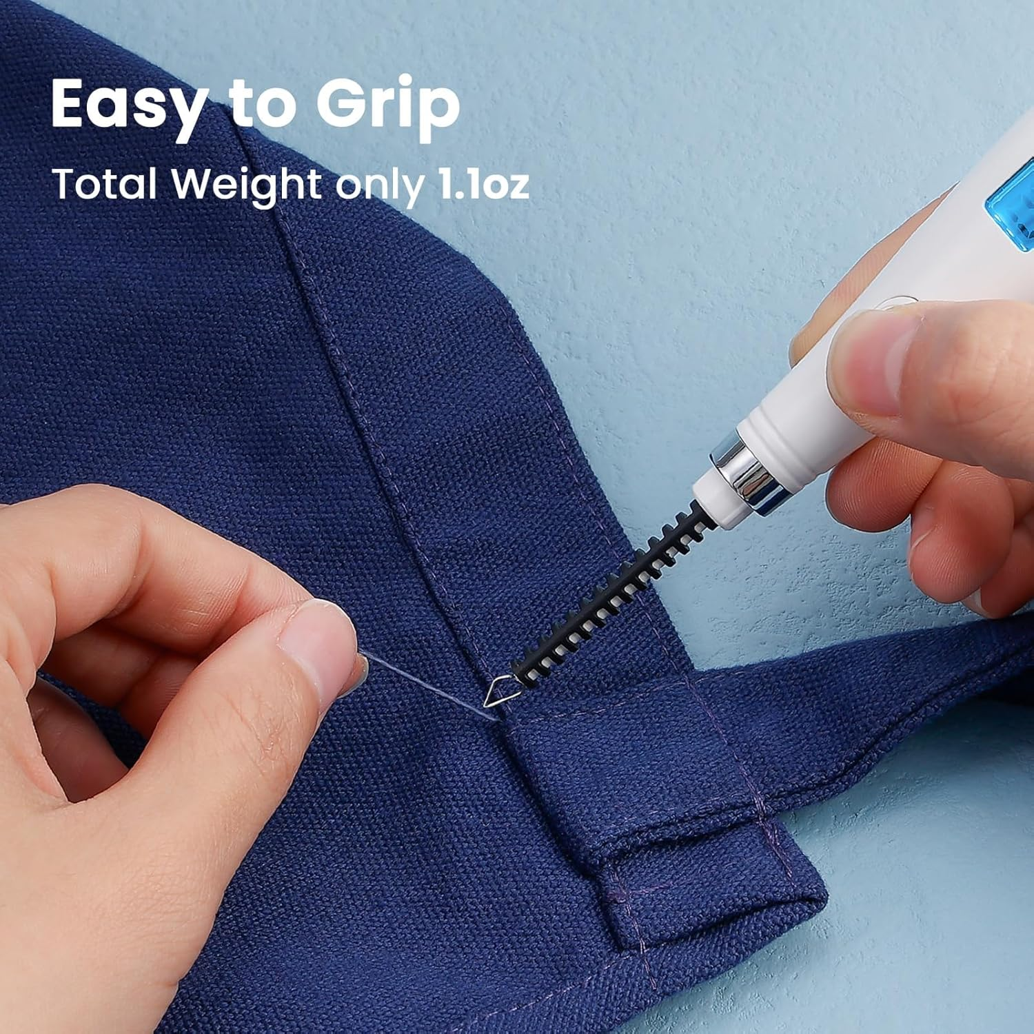 Etcokei Thread Burner, USB Rechargeable Thread Zapper with LCD Display, Burn and Melt Easily, Cautery Pen for Beading, Weaving, Sewing, Leather & Jewelry Making image number 3