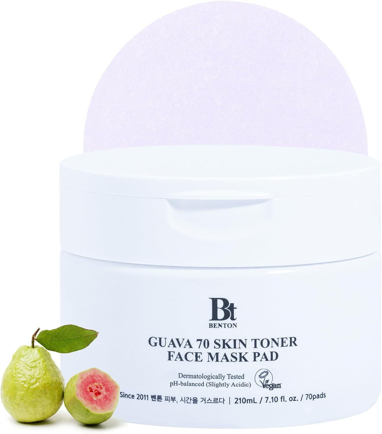 Benton Guava Skin Toner Face Mask 70 Pads image number 3