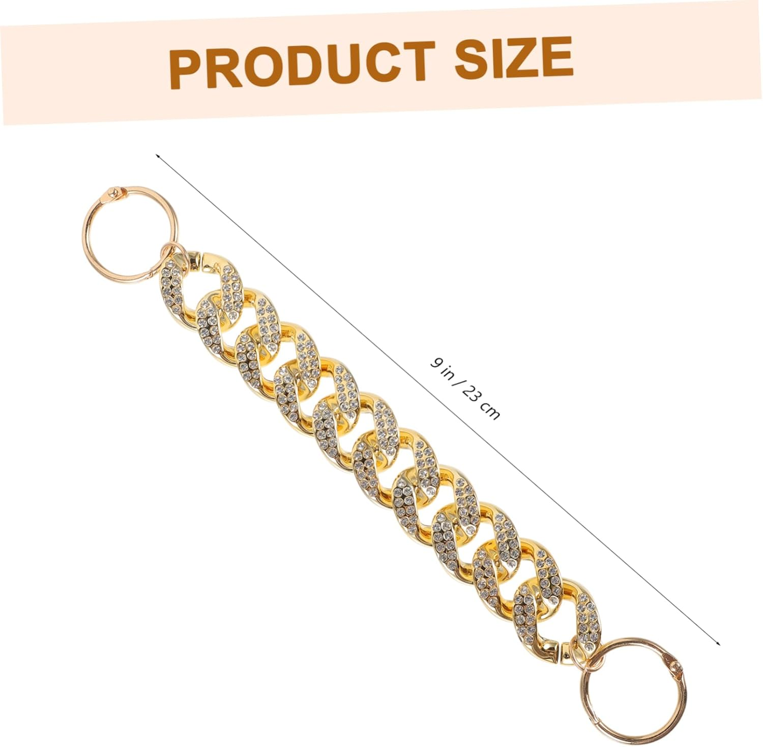 ARTSEWPLY Bag Extension Chain Elegant Crossbody Chain for Purses Versatile Replacement Strap for Handbags Safe and Design for Enhanced Style and Functionality image number 5