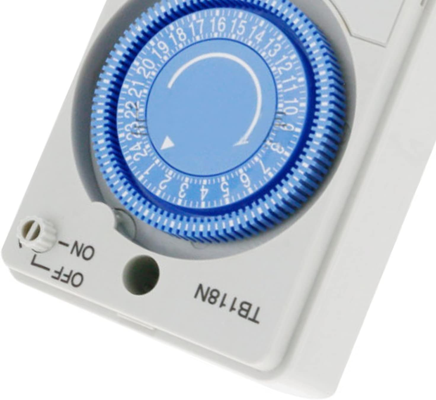 24 Hour Segment Timer Light Switch, Mechanical Time Switch Built in Battery, Microcomputer Timer Controller for Industrial Use