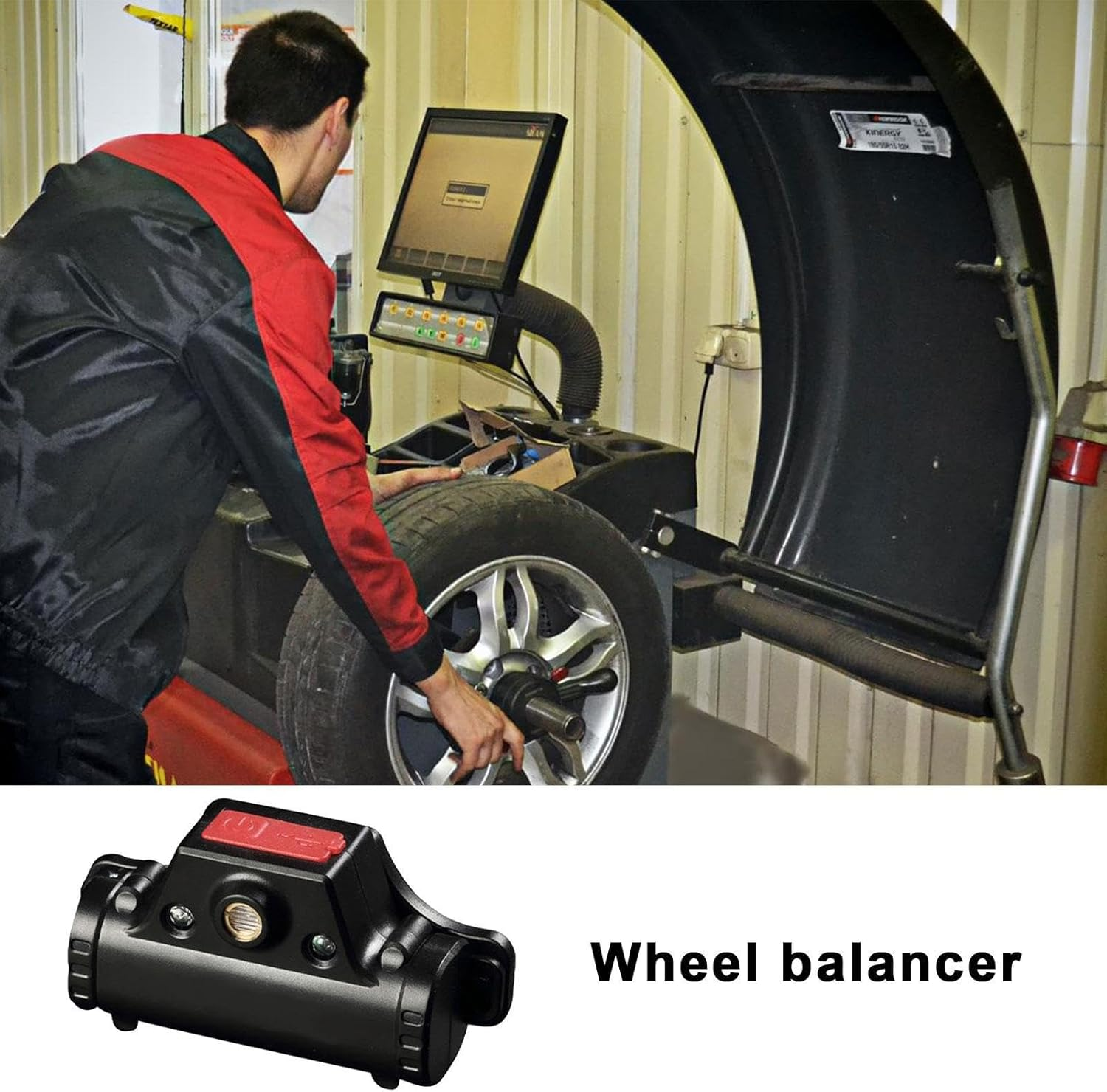 Nut Wheel Balancer - Car Wheel Balancer *1 | Release Hub Wing Nut | Wheel Balancer Tyre Changer Tool | Wheel Balancer Quick Nut a Best Tool Accessories of Vehicles along with Usb Charging Port 2 Led L image number 3