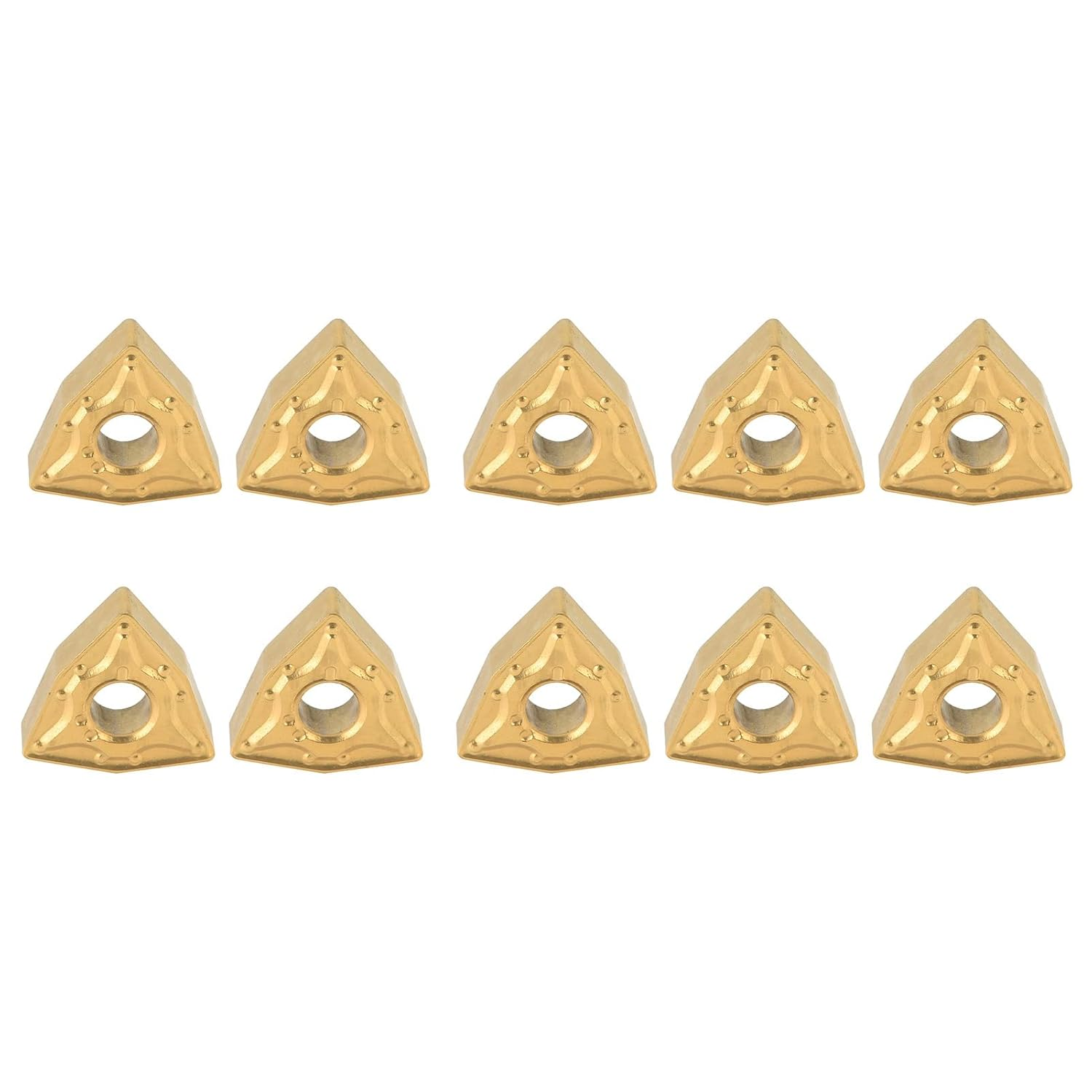 Domary 10PCS WNMG 432 WNMG0804 CNC Inserts Carbide Insert Lathe Turning Tool for Metalworking image number 4