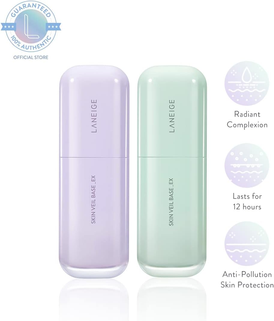 Laneige Skin Veil Base EX Primer 30 Ml, 60 Mint Green