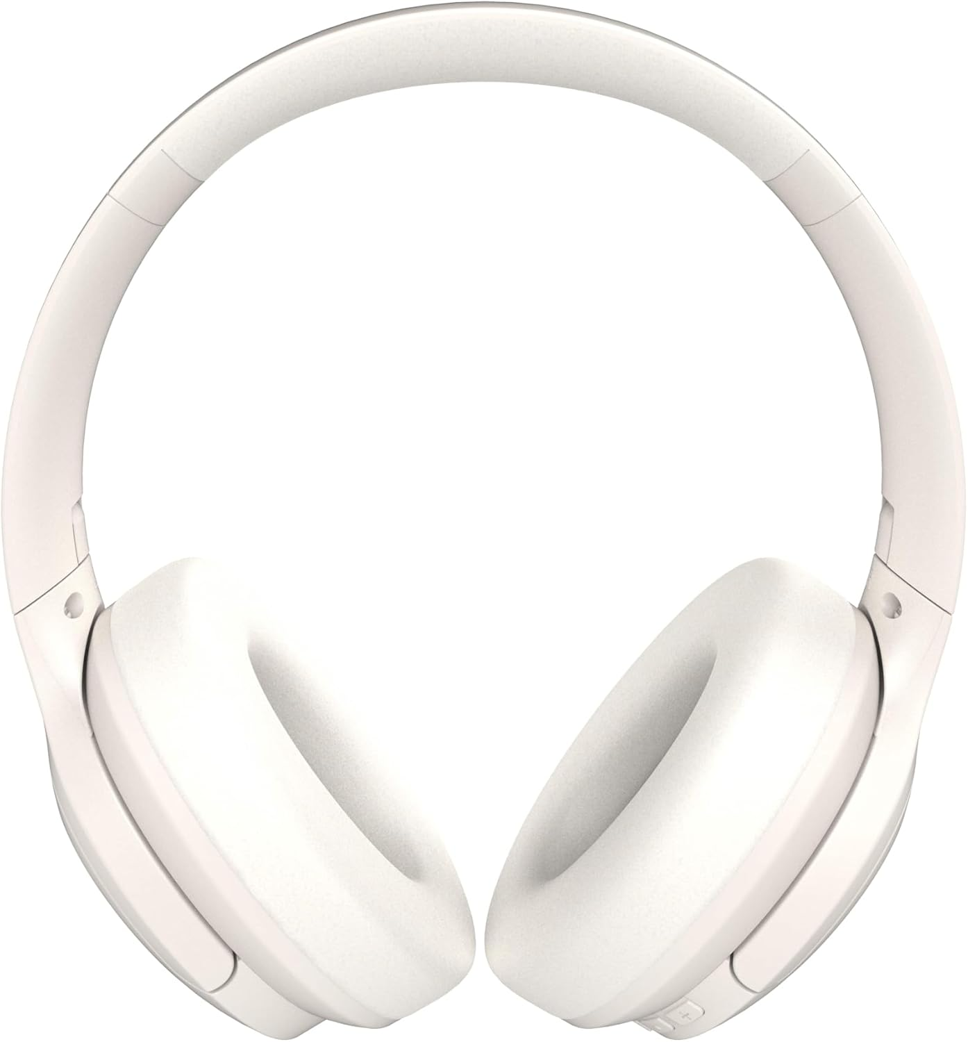 Laser Bluetooth Headphones with Active Noise Cancelling, 20-Hr Playtime, Wireless Travel Headphones, Built-In Microphone for Music and Calls, Works with Iphone, Samsung, Ipad, Tablets, Macbook - White image number 1