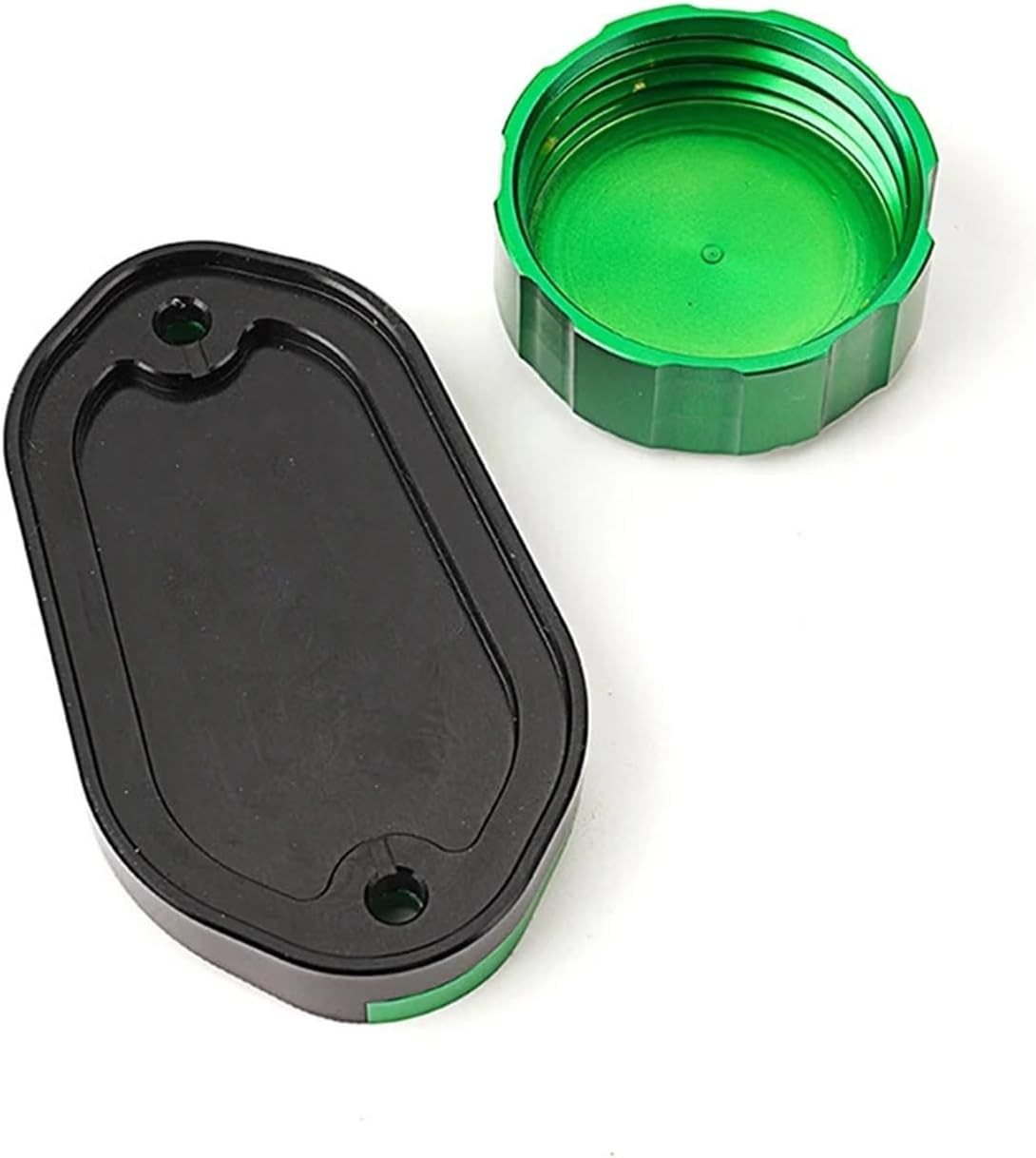 Compatible with Ninja500 Z500 Ninja 500 SE 2024 2025 Ninja 400 Z400 Motorcycle Accessories Brake Fluid Reservoir Cover Oil Tank Cap(Green-500) image number 1