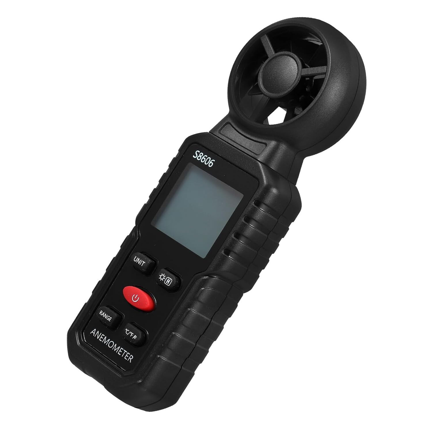 TEHAUX High-Precision Handheld Digital Anemometer Wind Speed for Outdoor Use Construction Versatile Air Velocity and Wind Measurement Tool