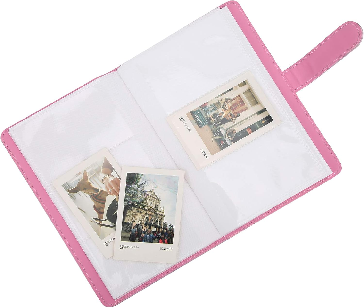 Photo Album, Photo Album, Exquisitely Portable for Instant Camera Trading Card, Shop, Girls image number 4