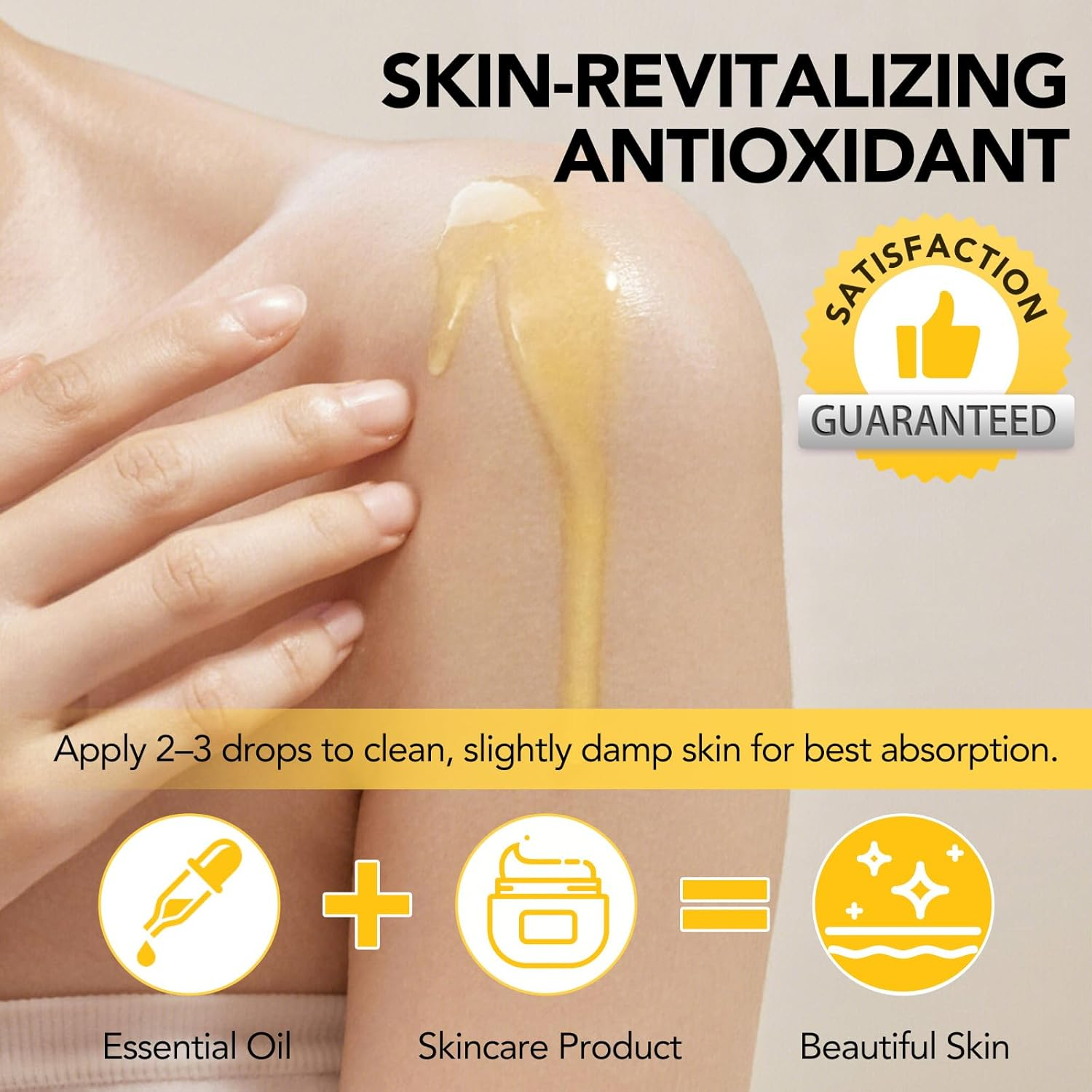 Vitamin E Oil 75,000 IU 2 Fl Oz - Pure Vitamin E Oil for Skin, Face, Hair, Body - Natural for Dryness, Wrinkles, Scars & Stretch Marks, Body Bath Oils Moisturizing and Firming Skin