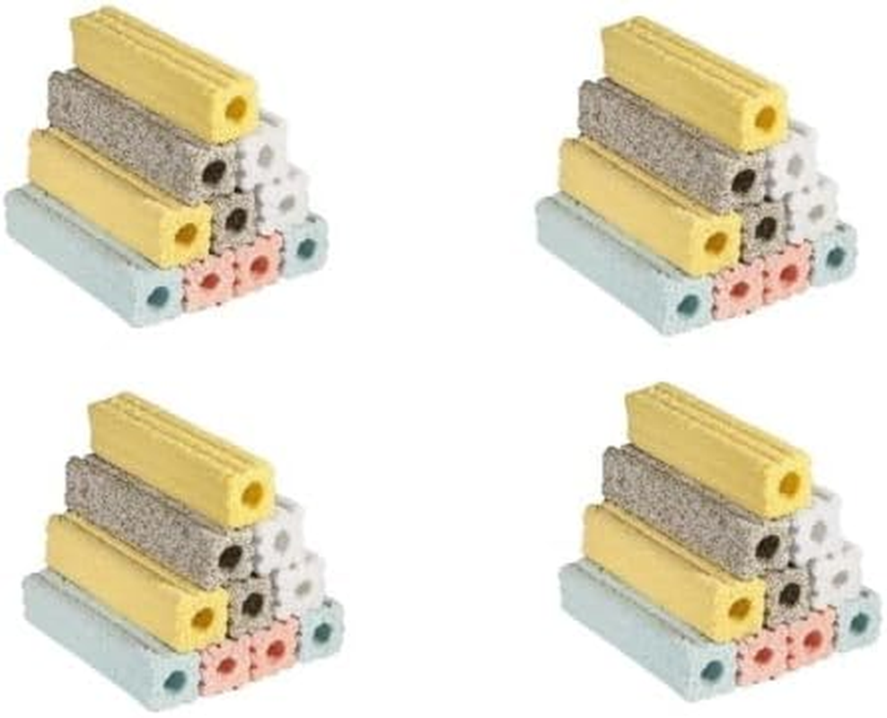 40 PCS Aquarium Bio Media Ceramic Filter Media Blocks for Sump Tank Pond Saltwater Aquarium Fish Tank Biological Media (40) image number 1