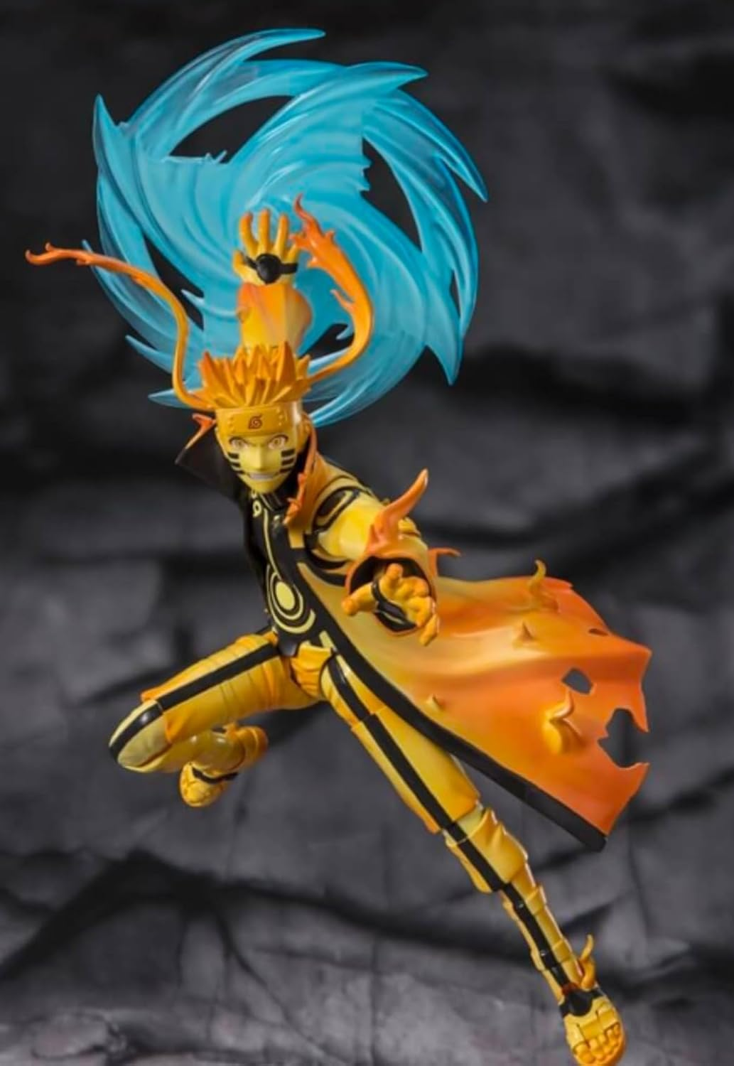 TAMASHII NATIONS S.H.Figuarts Naruto - Naruto Uzumaki (Kurama Link Mode) image number 3