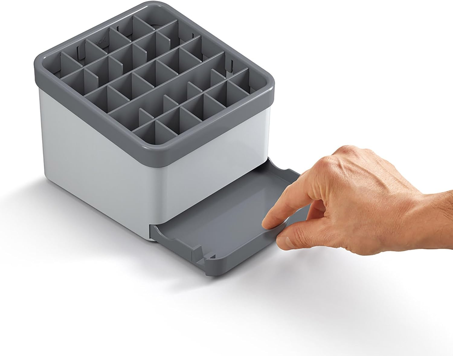 Metaltex Utiltex 230020000 Kitchen Utensil Organiser, Plastic, Grey