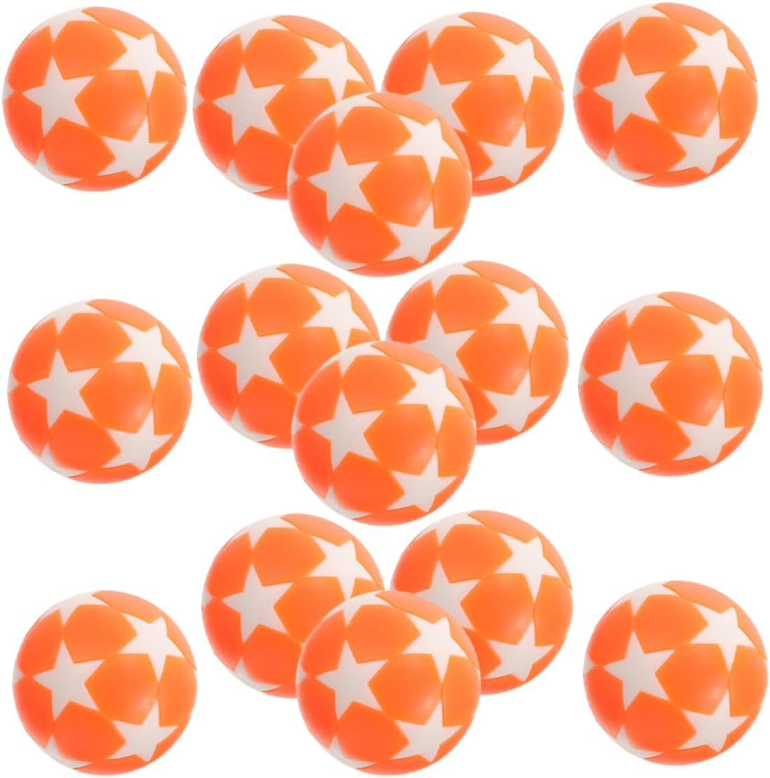 BRIGHTFUFU 15Pcs Mini Foosball Balls Table Foosball Soccer Replacement Footballs Tabletop Game Balls image number 2
