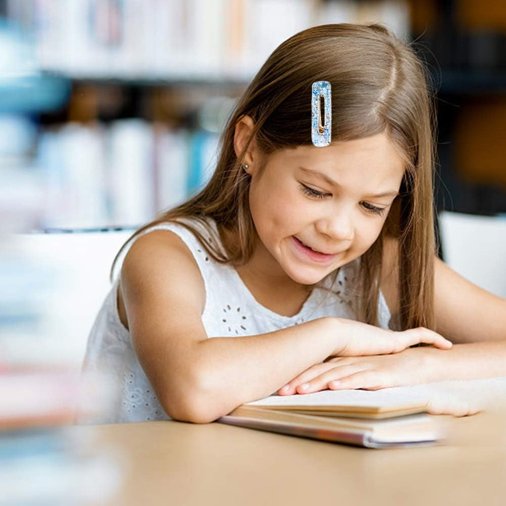 33 Pcs Silicone Resin Hair Clip Mold DIY Hair Barrettes Jewelry Casting Mold for Hair Pin Pendant Making, Hair Clip Silicone Mold Jewelry Molds for Epoxy Resin Crafts