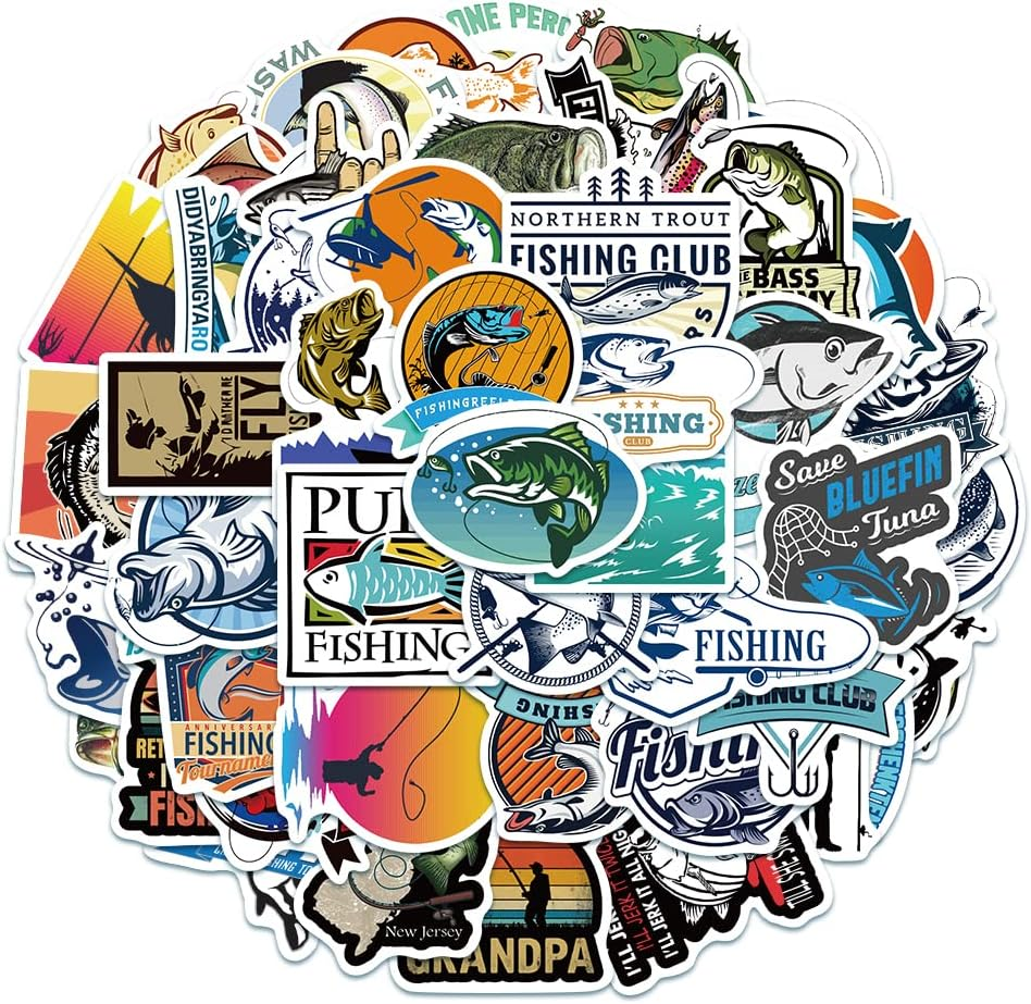 Pack of 50 Harley Motorcycle Stickers for Water Bottles Mobile Phone Case Tour Luggage Helmet Boot Car Bumper Planner Bicycle Protective Helmet Vinyl Motor Brands Stickers for Teenagers Men Adults