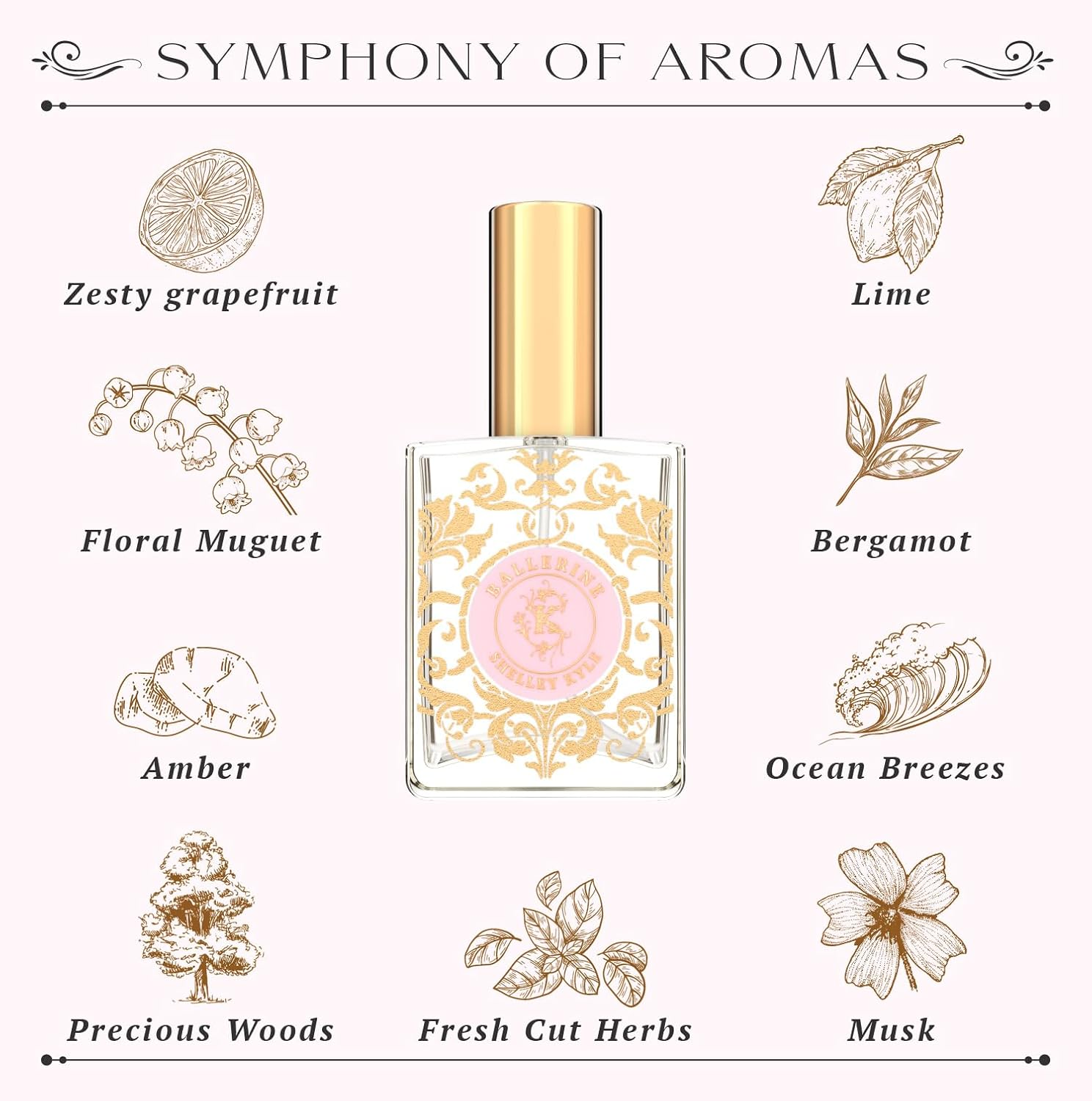 Shelley Kyle Shelley Kyle Ballerine Perfume, 30 Milliliters, image number 3