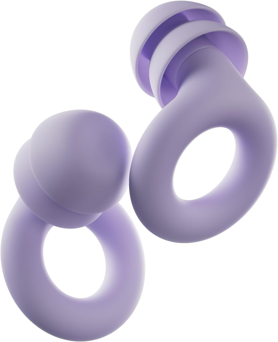Loop Quiet 2 plus Ear Plugs with Double Tips &ndash; Ultra-Comfy Reusable Earplugs for Sleep, Focus, Travel, Noise Sensitivity | Flexible Protection | 24 Db (SNR) Noise Reduction + 3 Db with Double Tips image number 2