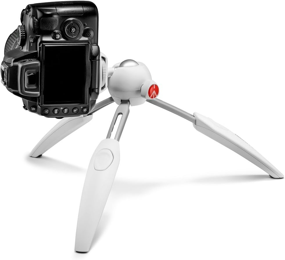 Manfrotto PIXI EVO 2-Section White Tripod - White image number 5