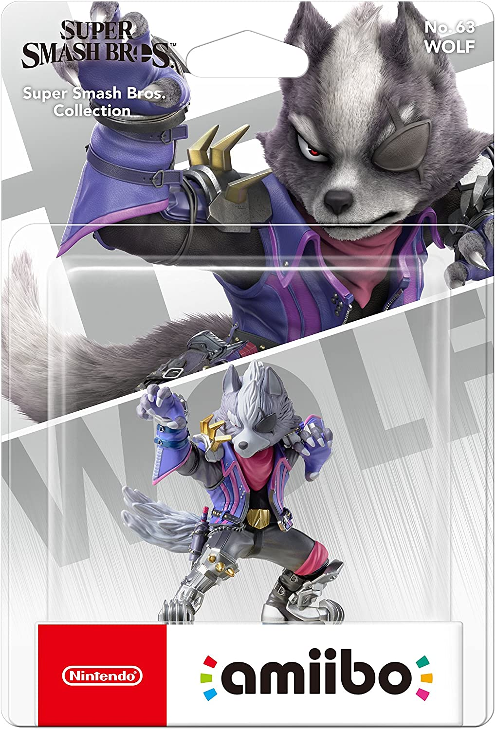 Amiibo Wolf (Super Smash Bros. Collection) (Nintendo Switch) image number 1