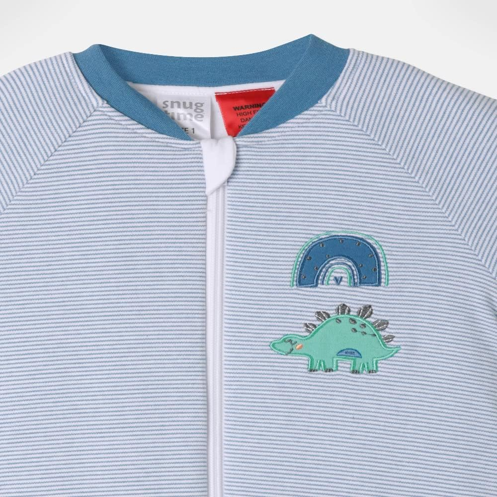 Snugtime Yarn Dyed Stripe Padded COSI Bag, Blue, 0 Size image number 3