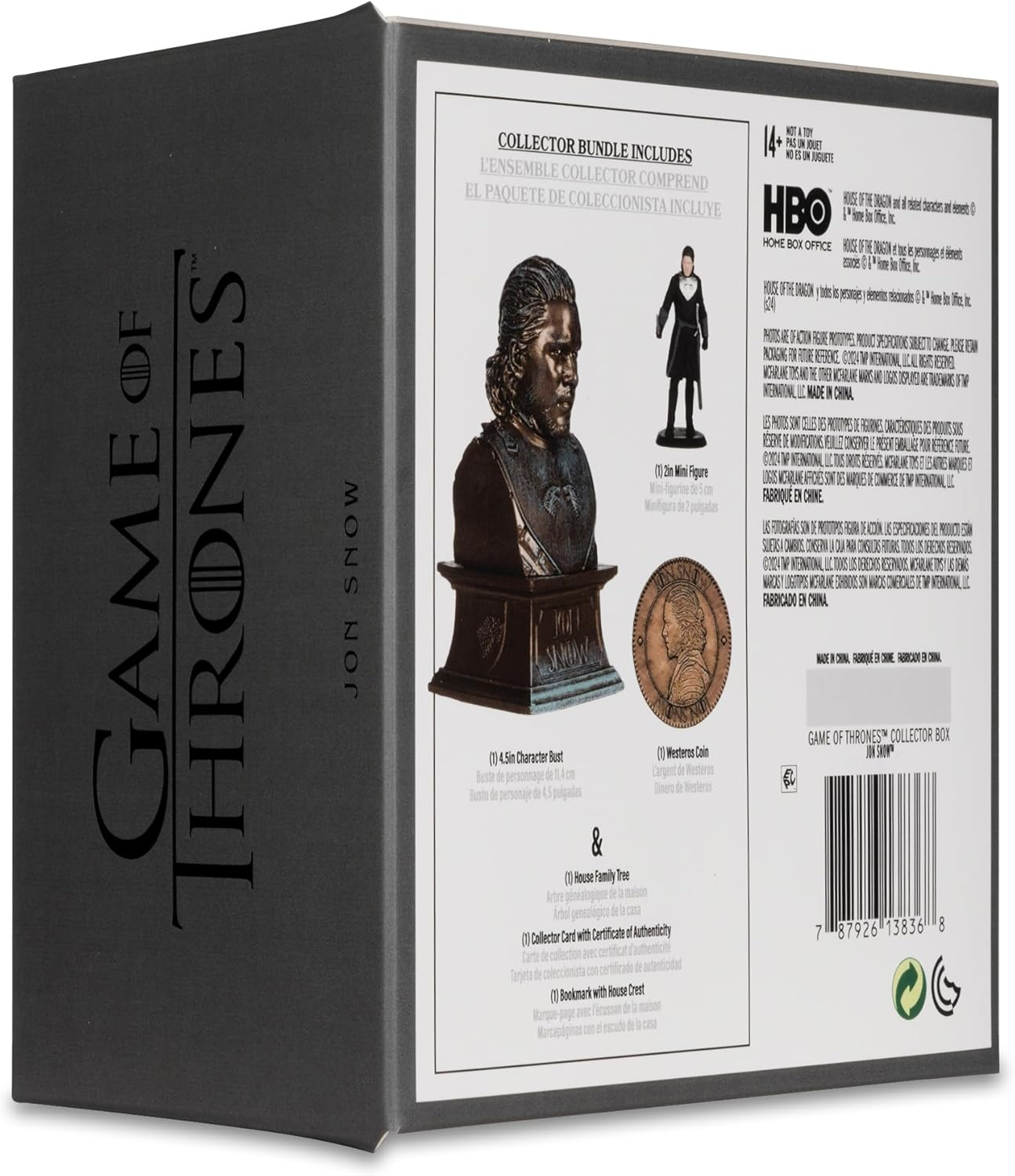 Mcfarlane - Game of Thrones Collector Box - Jon Snow image number 4