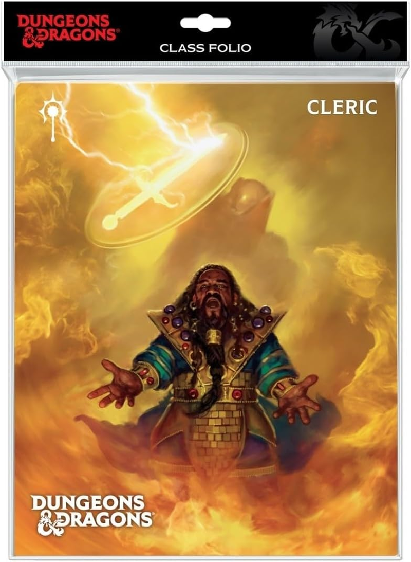 Ultra Pro Cleric Class Folio with Stickers for Dungeons & Dragons) image number 2