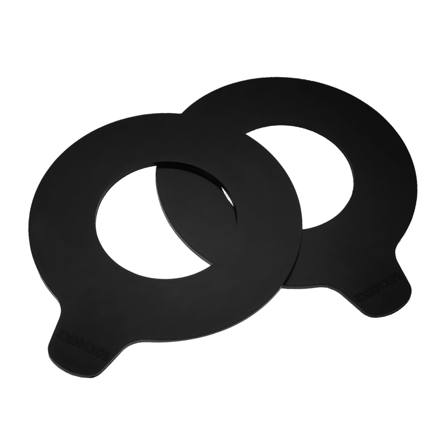 2Pcs Excavator Pin Gasket Heavy-Duty round Rubber Washer Spacer Kit for Machinery Digger Arm Joint Sealing image number 4