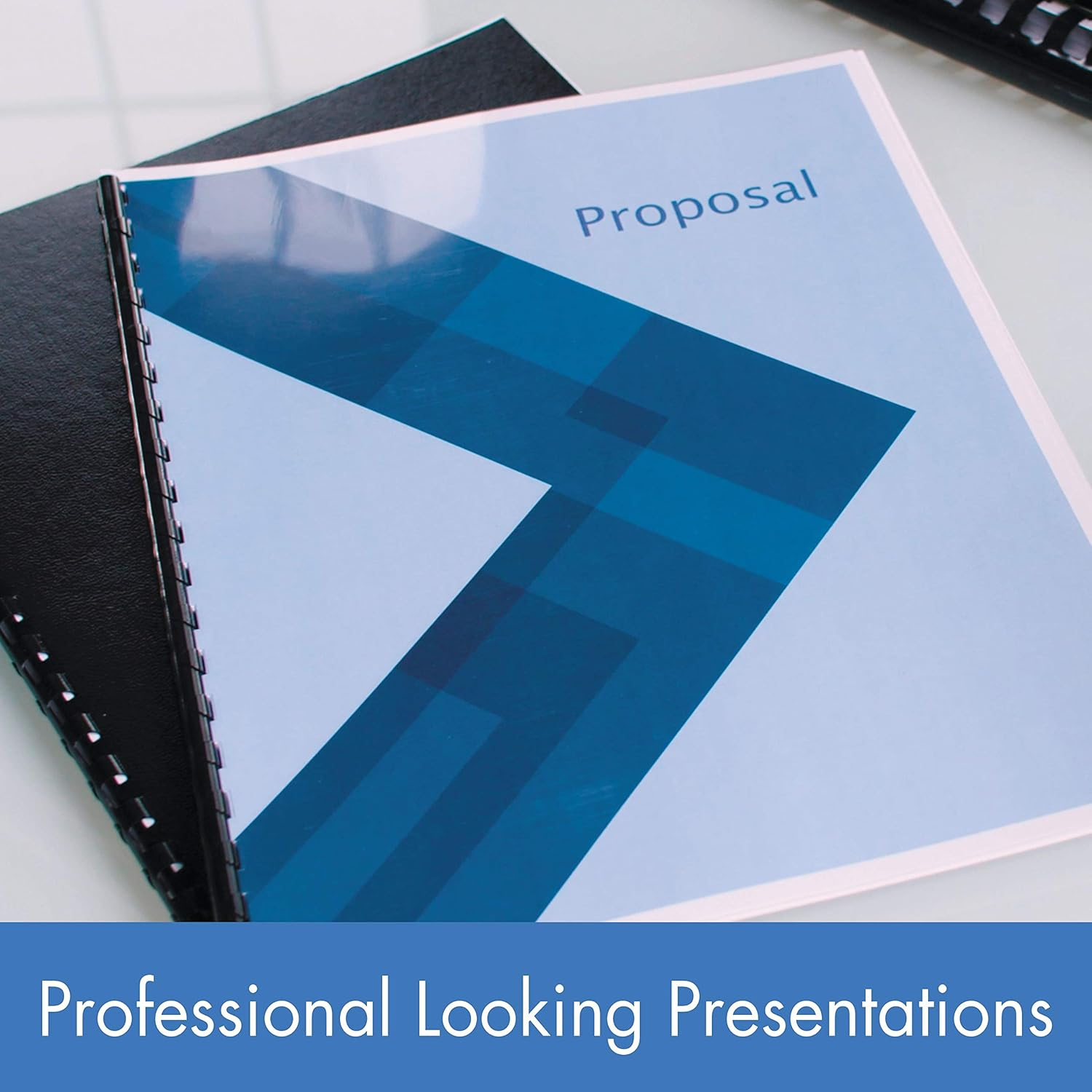 Mead Combbind Binding Spines/Spirals/Coils/Combs, 3/8", 55 Sheet Capacity, Black, 125 Pack (4000132) image number 5