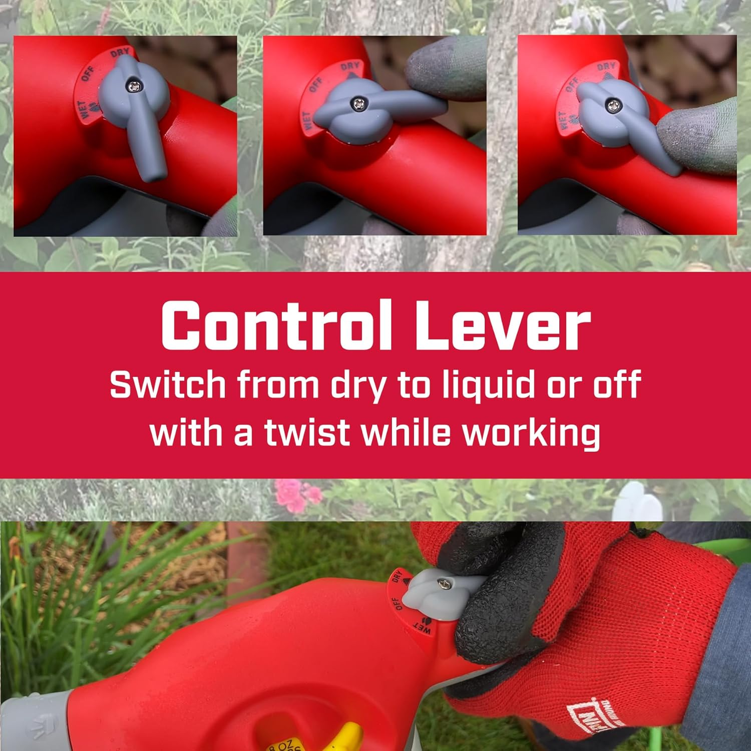 Chapin International G6015 Wet/Dry Hose-End Sprayer, Translucent image number 5