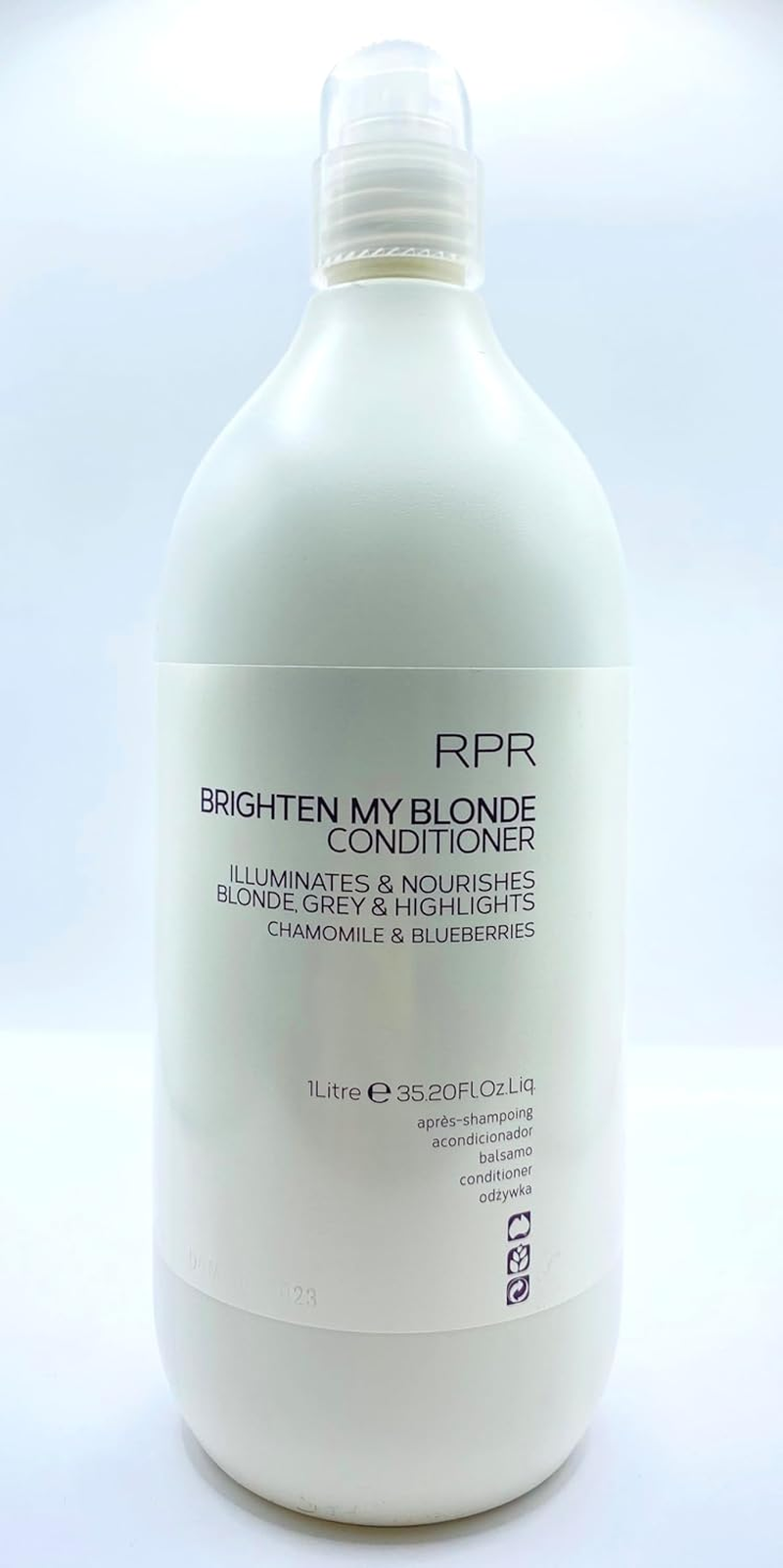 RPR Brighten My Blonde Shampoo 1000 Ml and Conditioner 1000 Ml Set image number 3