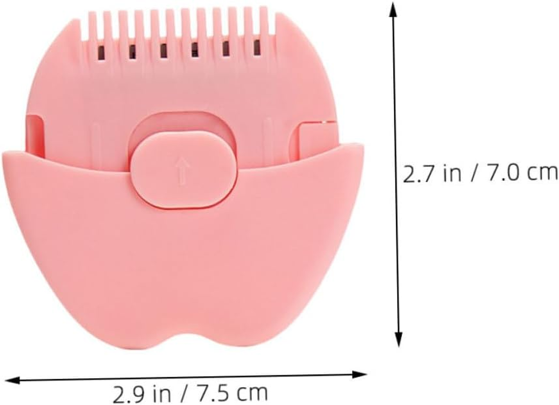 Healeved 2-In-1 Hair Razor Comb for Boys and Girls Baby Haircut Trimmer Protective Design Portable Hair Cutter for Safe Styling for Infants and Toddlers image number 5