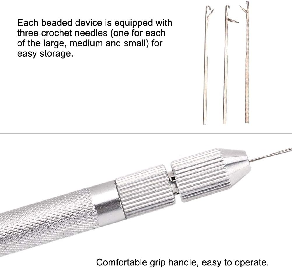 Hair Extension Threader, Pulling Loop Needle, Practical Pulling Needle, for Hair Girls image number 4