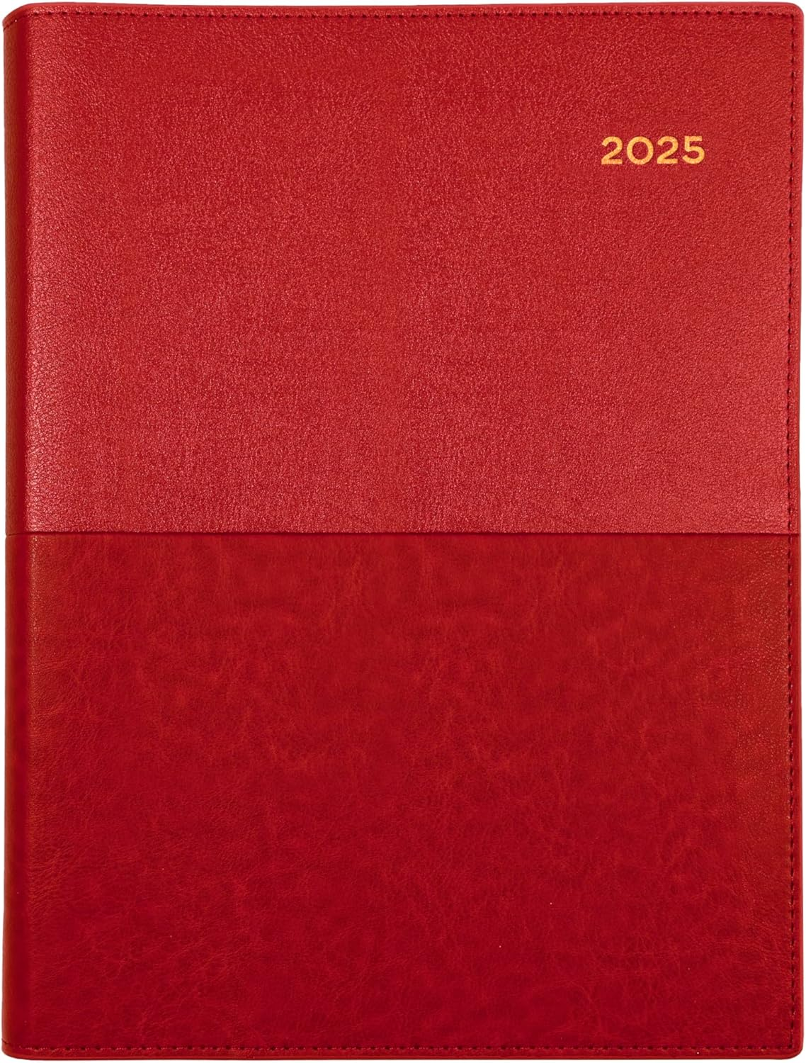 Collins Vanessa - A4 Week to View Calendar Year Diary/Planner - 2025 Red