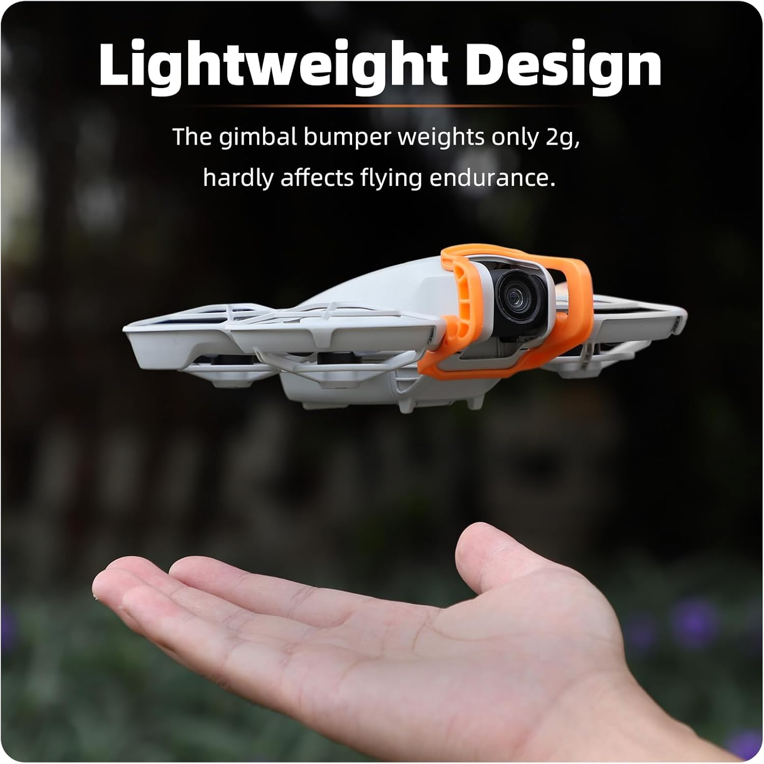 FSIDIWT Anti-Collision Protection for DJI Neo Accessories, 2-In-1 Neo Gimbal Anti-Collision Protector + Neo Propeller Protection for DJI Neo Drone - Black image number 3