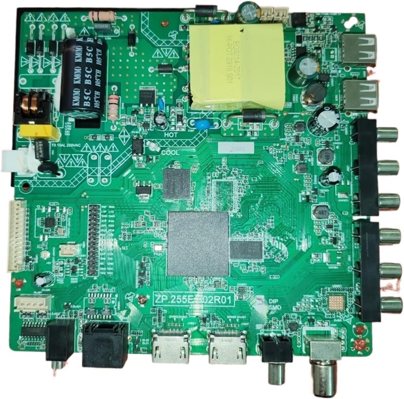 Replacement ZP.255E. 802R01 Wifi Network 3-In-1 TV Motherboard 45W TV Replacement Parts image number 4