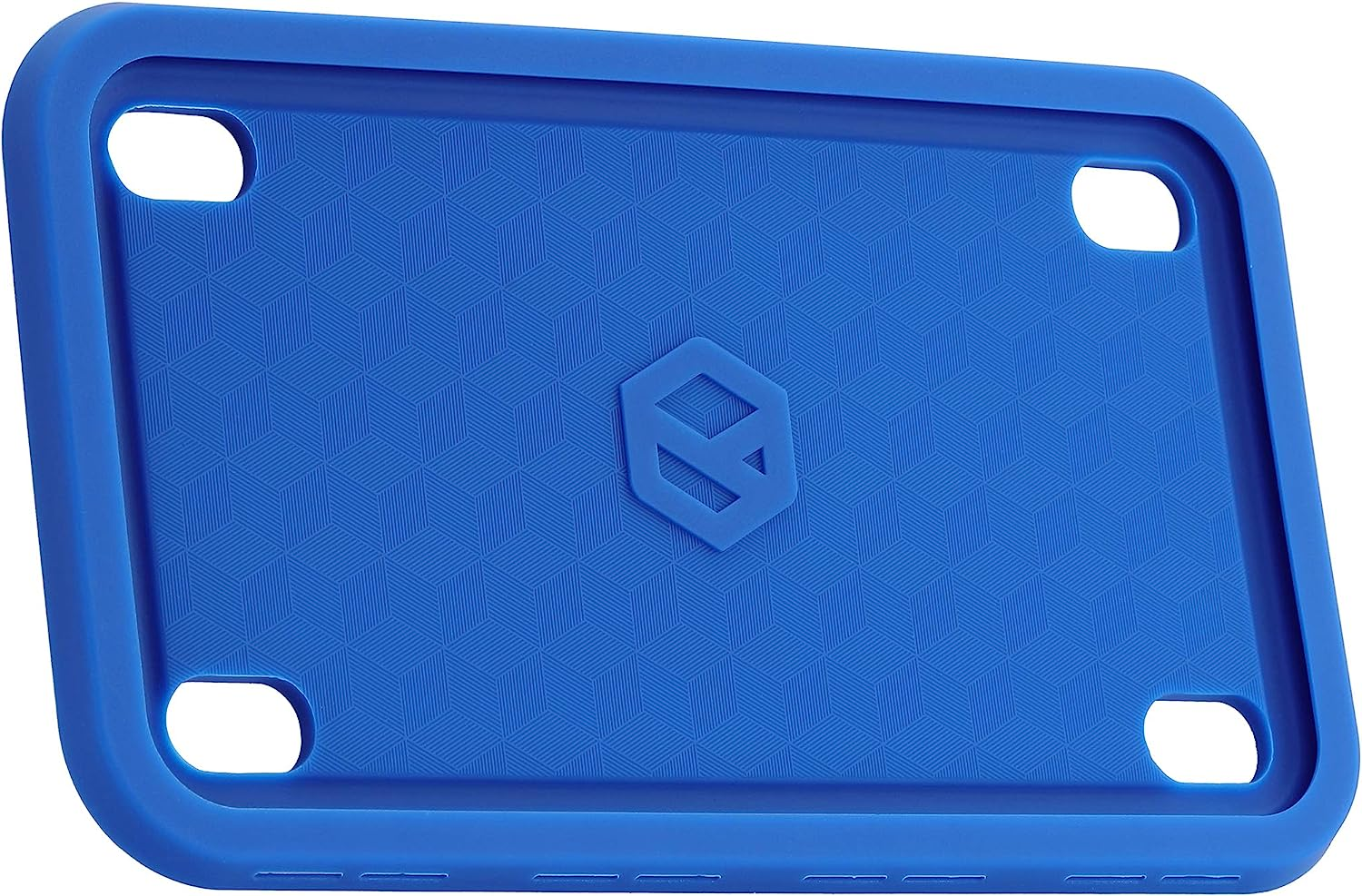 Rightcar Solutions Motorcycle the Original Premium Grade Silicone Bike Plate Frame | Rust Proof, Rattle Proof, Weather Proof License Plate Holder (Black)