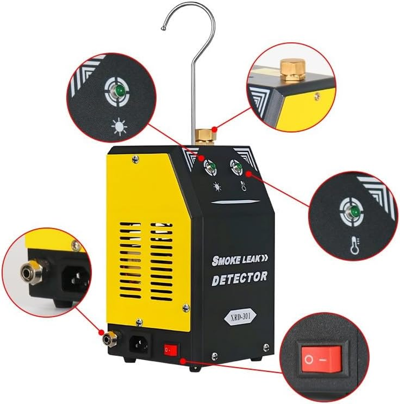 New Automotive Smoke Machine Leak Detector EVAP Fuel Smoke Machine Leak Tester image number 6