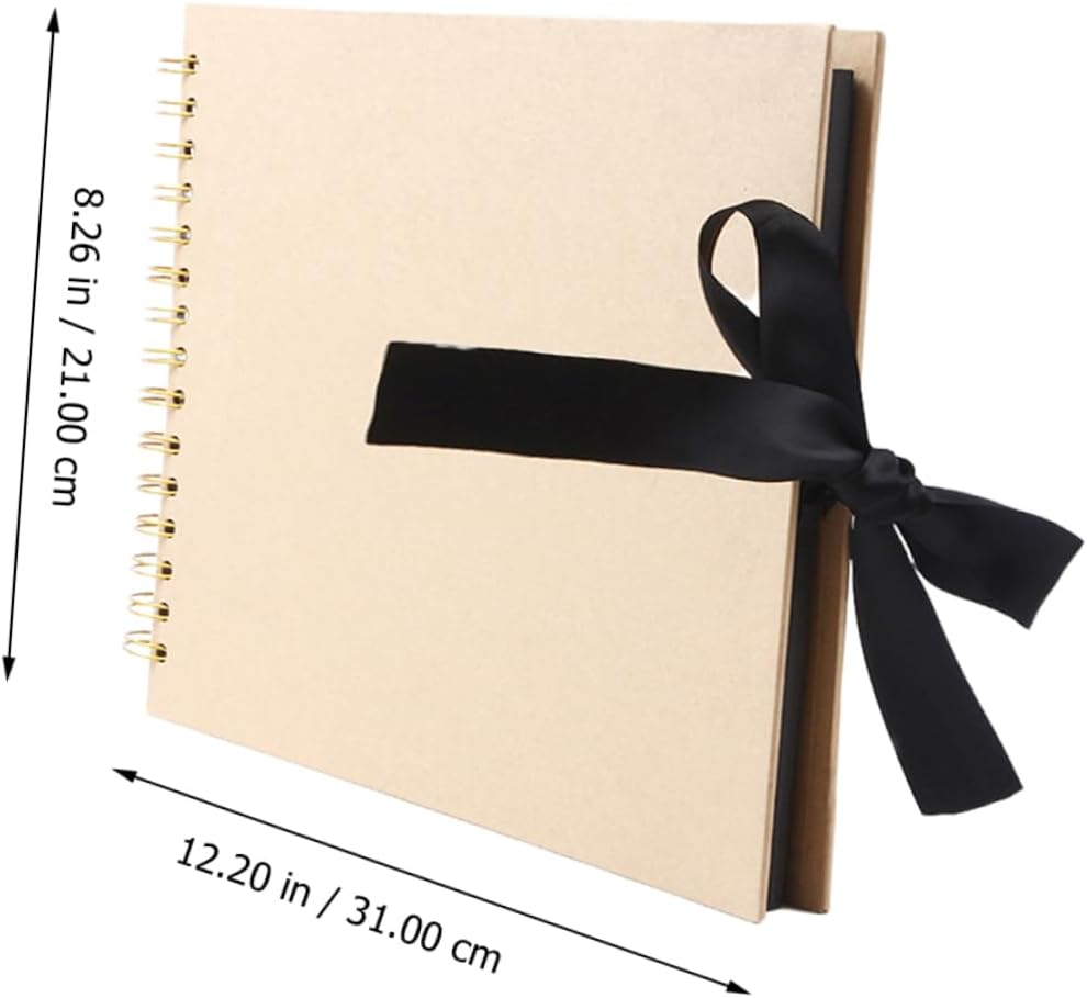 Scrapbooking Album Photo Book Diy Page Turning Handmade Album for Travel Graduation Wedding image number 1