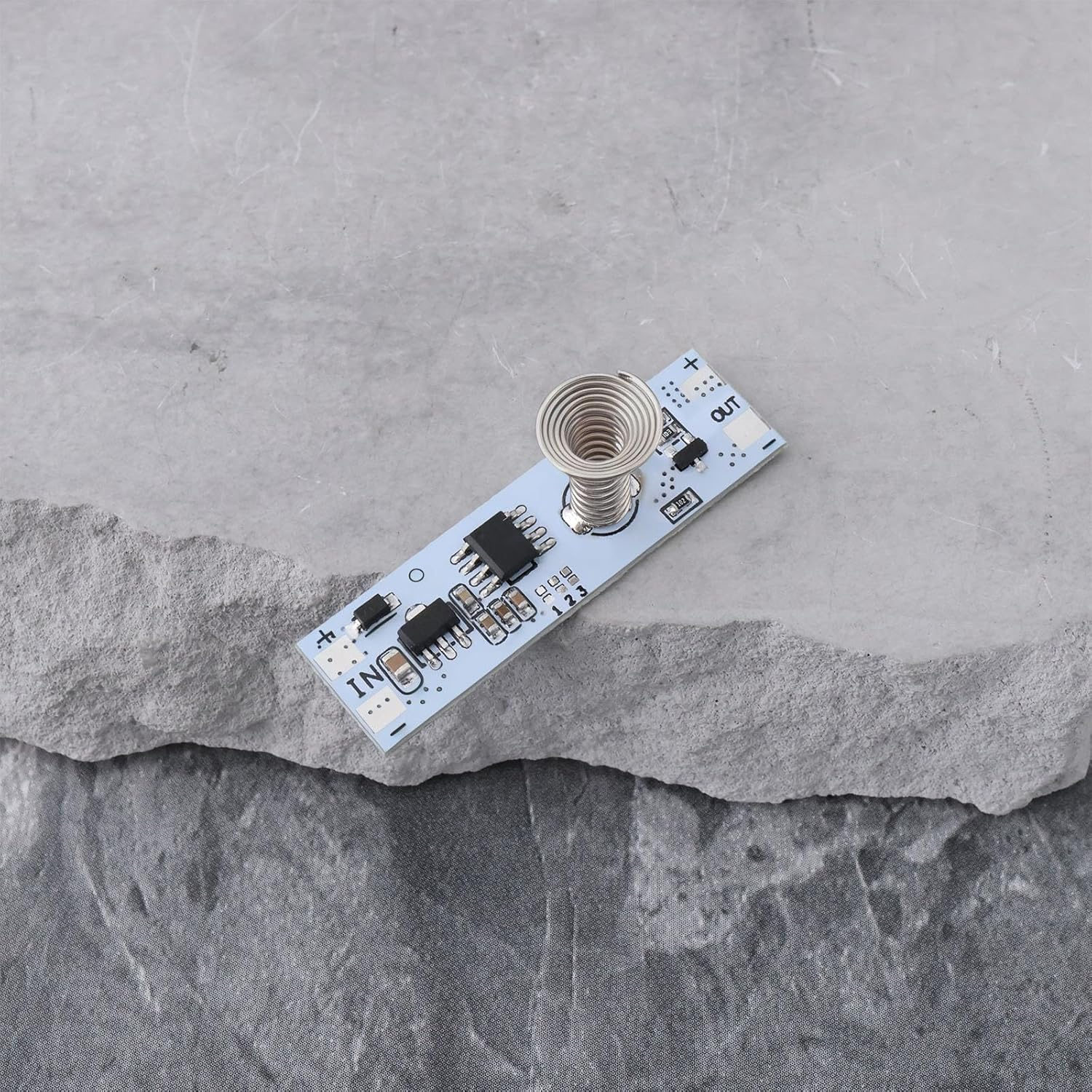 Emsea 8Pcs Touch LED Dimmer Module DC 5-24V Switch Module for DIY Wardrobe Cabinet Lights, Display Cabinet Lights, LED Hard Light Strips, Light Belts