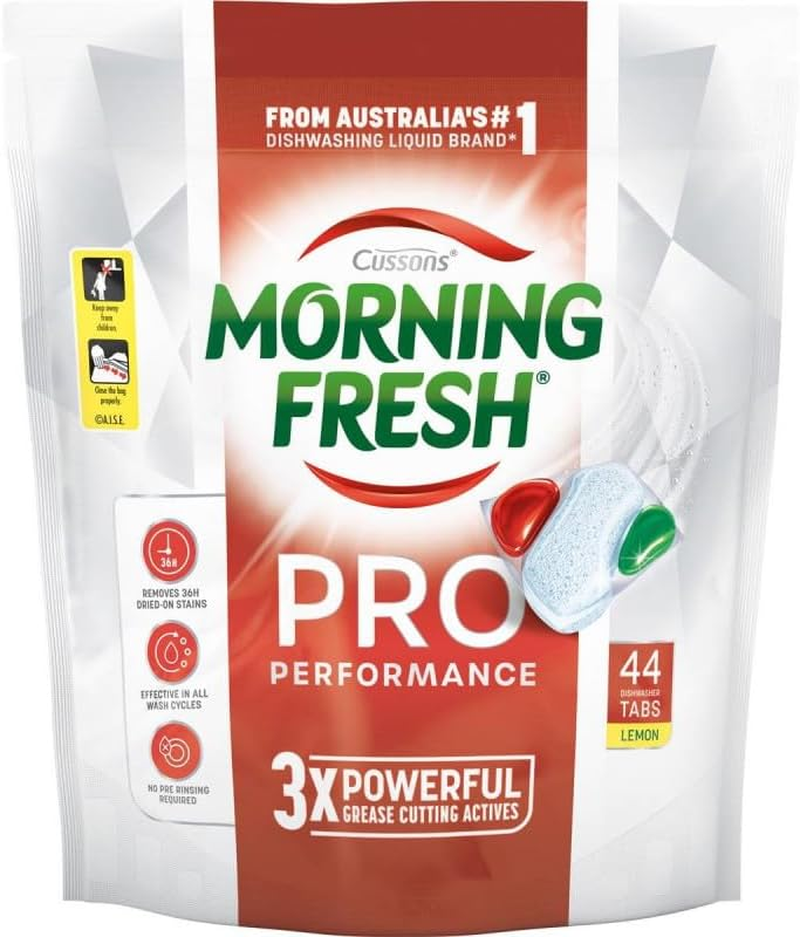 Morning Fresh Pro Performance Dishwasher Tablets Lemon 44 Pack