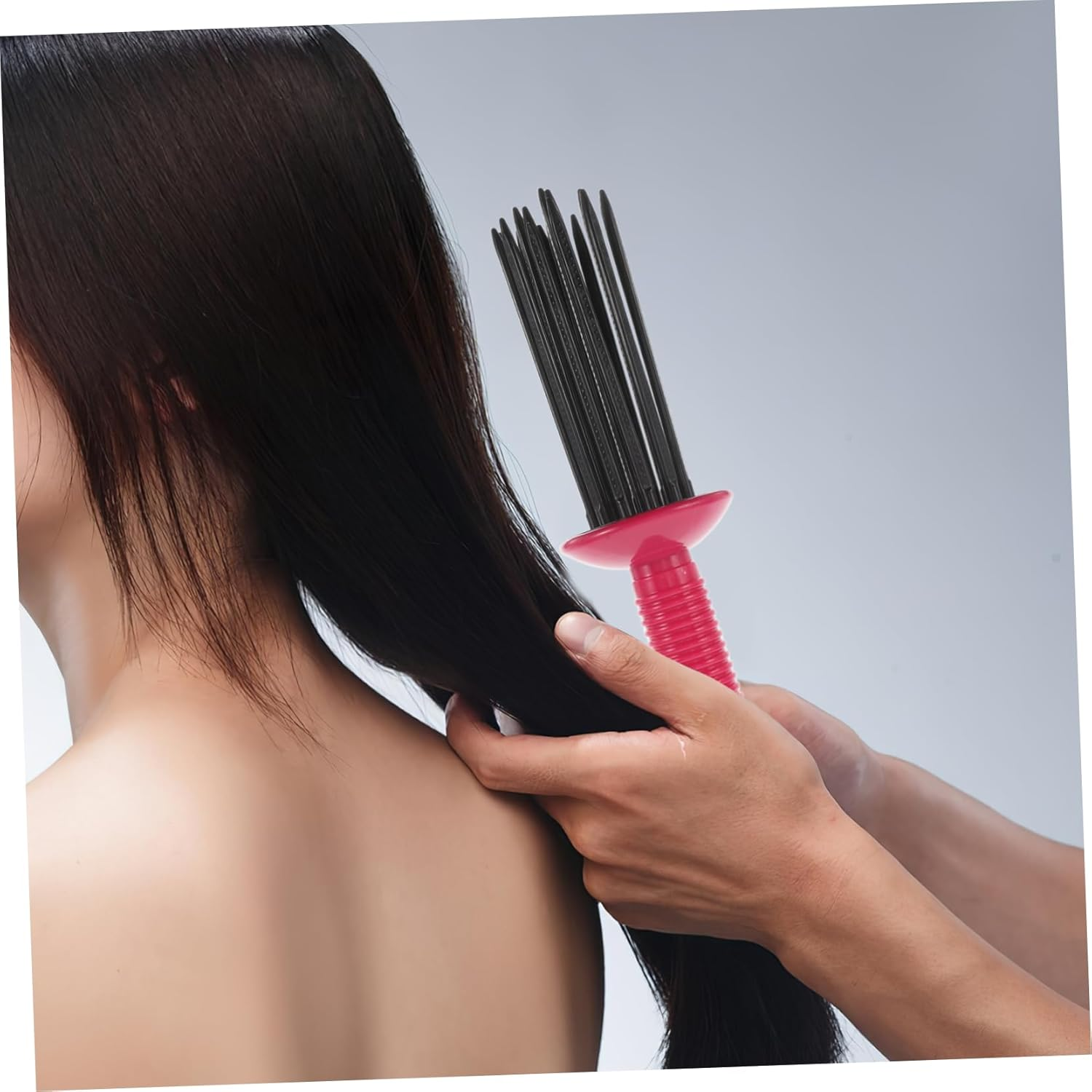 BIUDECO Heatless Curly Hair Comb Afro Comb for Women Curly Hair Products Professional Curler image number 6