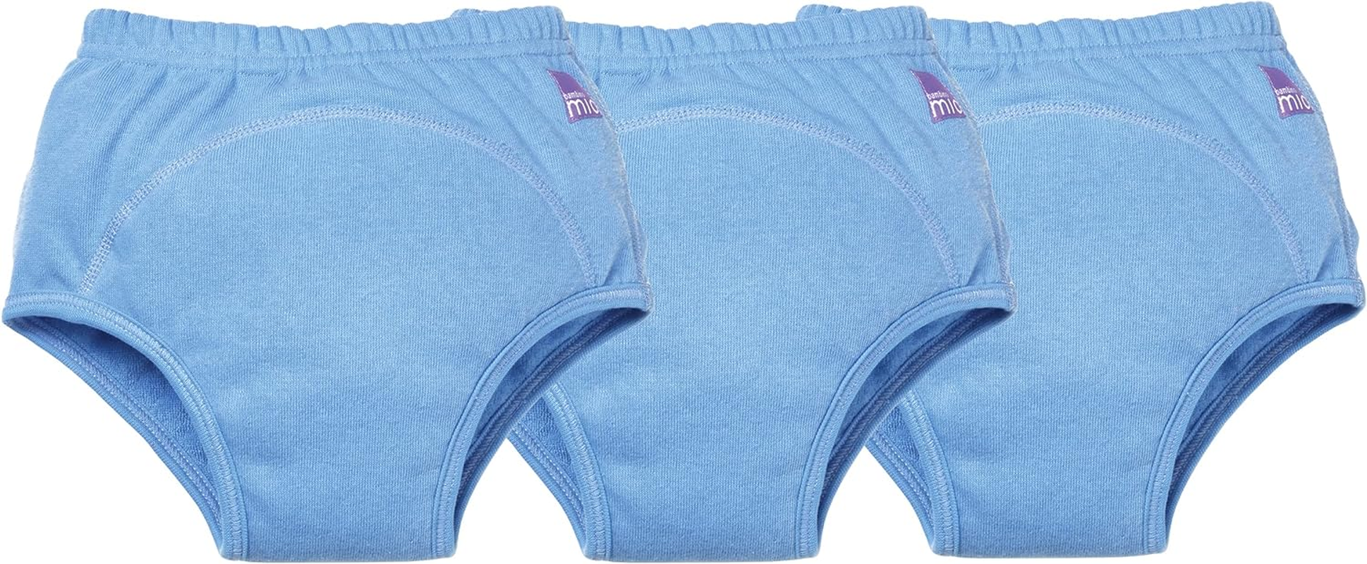 Bambino Mio, Potty Training Pants, Light Pink, 18-24 Months, 3 Pack - Boy, 2-3 Years