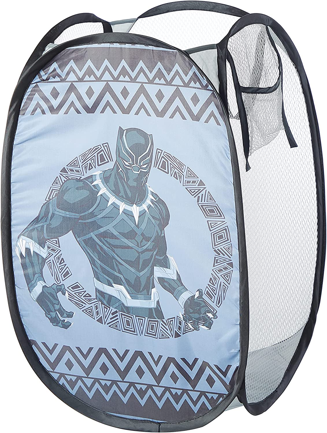 Idea Nuova Nickelodeon Paw Patrol Pop up Hamper with Durable Carry Handles, 21" H X 13.5" W X 13.5" L, Blue, One Size